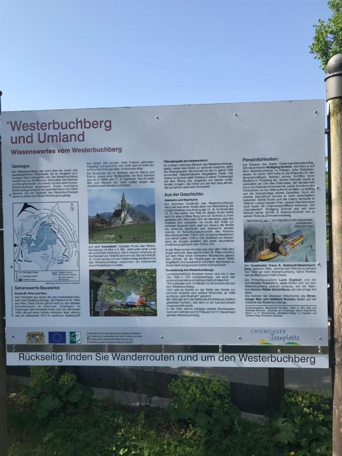 Ferienhaus Westerbuchberg Ubersee Exterior photo